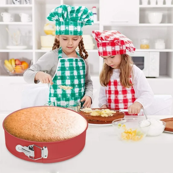 Bakdcore 10 inch Springform Pan with Removable Glass Bottom , Non-Stick Leakproof Cheesecake Pan for Cake, Cheesecakes, Pizza, and Quiches