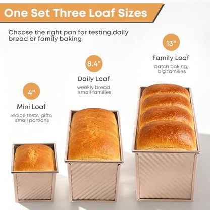 Covered bread pan detail image