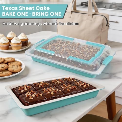 Black Sheet Cake Pan with Lid feature image