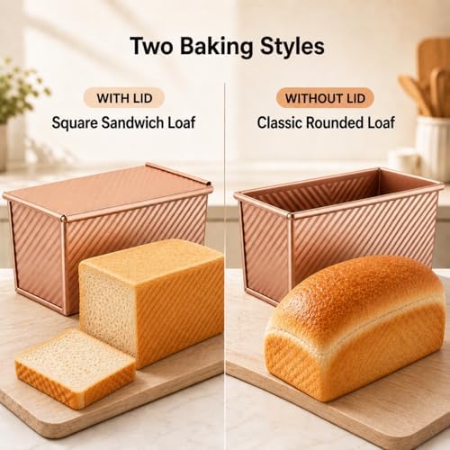 1 lb sandwich bread pan size image