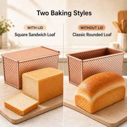 1 lb sandwich bread pan size image