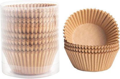 100-Pack Natural Paper Muffin Liners image 1