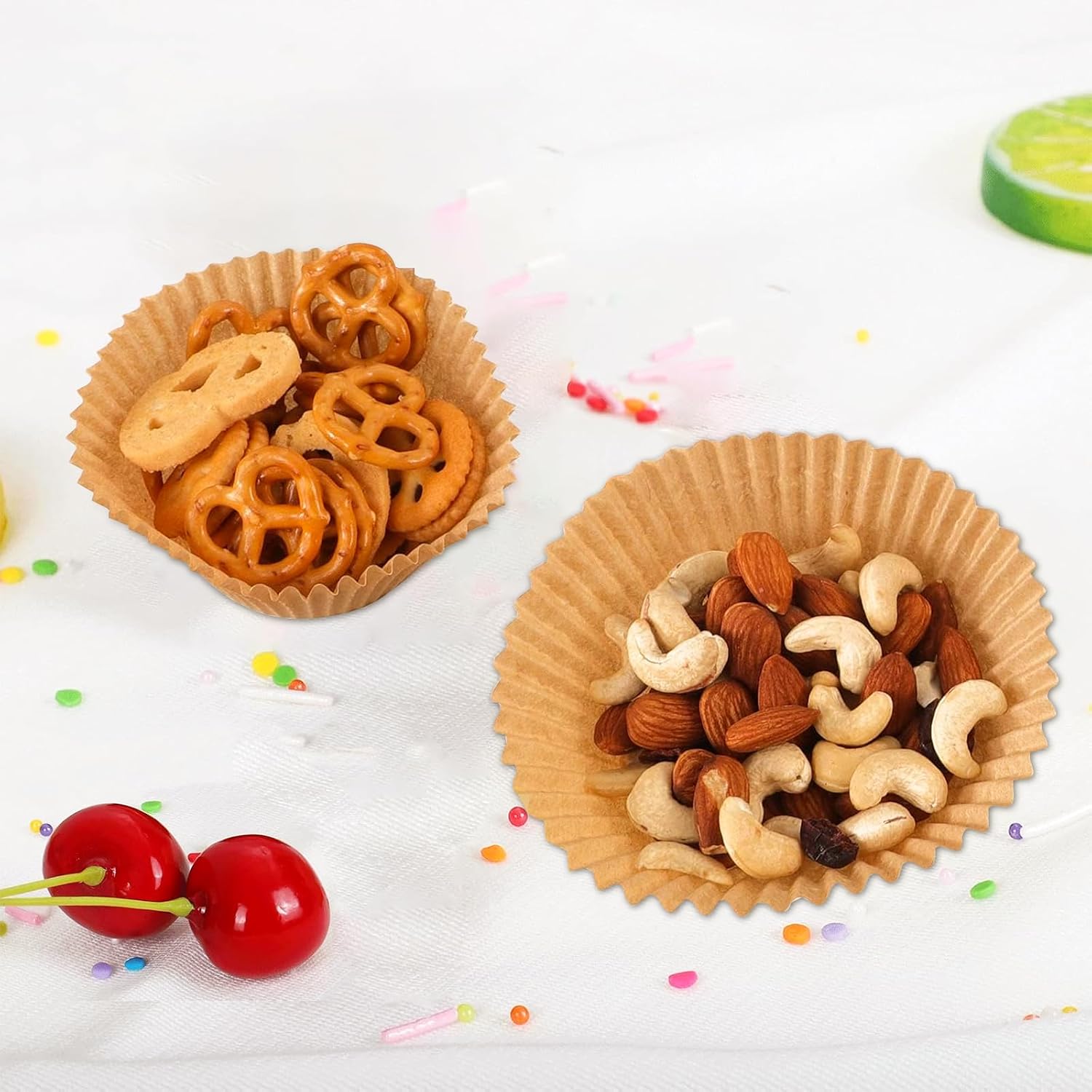100-Pack Natural Paper Muffin Liners image 2