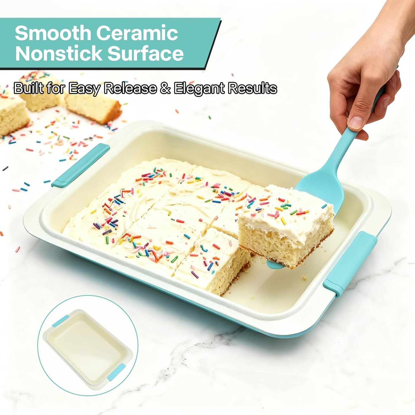 13x9 Baking Pan with Lid detail image