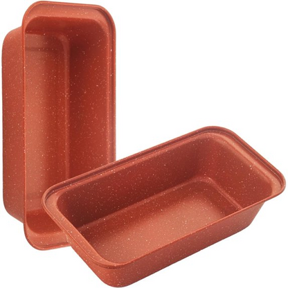2-Pack Loaf Pan, Nonstick Banana Bread Pan, 10-Inch Banana Bread Pan, Stackable Loaf Pan for Homemade Bread, Loaf Pan for Family Parties, Beginner Bakers